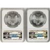 Image 2 : Lot of 2014-2015 $1 American Silver Eagle Coins NGC MS69 First Releases