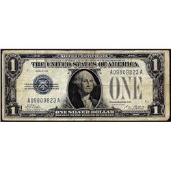1928 $1 Funnyback Silver Certificate Note