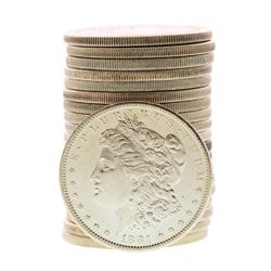 Roll of (20) Brilliant Uncirculated 1881-S $1 Morgan Silver Dollar Coins