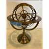 Image 1 : VINTAGE BRASS  ASTROLOGICAL GLOBE