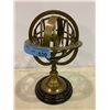 Image 1 : SMALL VINTAGE BRASS ASTROLOGICAL GLOBE