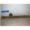 Image 1 : ANTIQUE CARVED OX BONE OPIUM PIPE
