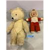 Image 1 : 2 X VINTAGE STUFFED TOY