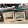 Image 1 : 4 X FRAMED CANVAS PRINTS