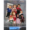 Image 1 : BOX LOT OF VINTAGE COLLECTIBLE EUROPEAN DOLLS
