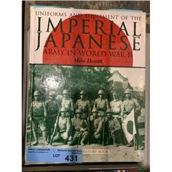 IMPERIAL JAPANESE - ARMY IN WWII BOOK