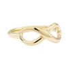 Image 1 : Tiffany and Company Infinity Ring - 18KT Yellow Gold