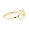 Image 3 : Tiffany and Company Infinity Ring - 18KT Yellow Gold