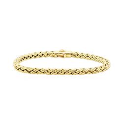 Tiffany and Company Golden Weave Wheat Chain Bracelet - 18KT Yellow Gold