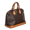 Image 2 : Louis Vuitton Monogram Canvas Leather Alma MM Handbag