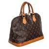 Image 3 : Louis Vuitton Monogram Canvas Leather Alma MM Handbag