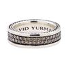 David Yurman 1.20 ctw Chocolate Diamond Ring - Silver