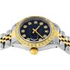 Image 6 : Rolex Ladies 2 Tone 14K Black Diamond Lugs Datejust Wristwatch