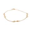 Image 1 : Tiffany and Company Infinity Motif Bracelet - 18KT Rose Gold