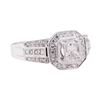 Image 1 : 2.16 ctw Diamond Ring - 18KT White Gold