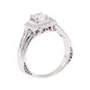 Image 4 : 2.16 ctw Diamond Ring - 18KT White Gold