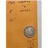 Image 2 : 1905 Liberty Head V Nickel Fine Grade Nice Early US Coin