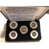 Image 1 : Kennedy Brothers 5 Colorized Coin Collection in Original Box
