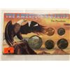 Image 1 : The Americana Series PRESIDENTS 5 Coin Collection in Original Package