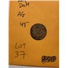 Image 2 : Rare Key Date 1864 with L AG Grade Nice Early US Coin