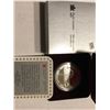 Image 1 : 1986 Royal Canadian Mint Silver Railroad Dollar in Original Box