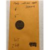 Image 2 : 1906 Indian Head Penny Fine Grade Nice Early US Coin