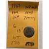 Image 2 : Rare Key Date 1863 Indian Head Penny Good Grade Nice Civil War Time Coin