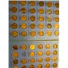 Image 1 : 1941 Number 2 Penny Collection includes Steel WWII Cents 88 Total Coins in Book