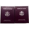 Image 4 : 1988 & 1990 PROOF AMERICAN SILVER EAGLES