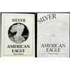 Image 3 : 1989 & 1995 PROOF AMERICAN SILVER EAGLES