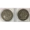 Image 1 : 1899-O & 1889 MORGAN SILVER DOLLARS