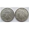 Image 1 : 2001 & 2002 AMERICAN SILVER EAGLES