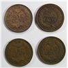 Image 2 : 4-XF INDIAN CENTS- 1899, 1900, 1909, 1905