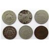 Image 1 : 6-SHIELD NICKELS: 1867, (2) '68, (2) '70, '73