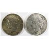 Image 1 : 1934-D & 1935 PEACE DOLLARS XF/ AU'S