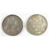 Image 1 : 1889 XF TONED REV & 1896 XF MORGAN DOLLARS