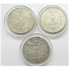 Image 2 : 3-VG/F MORGAN DOLLARS: 1881,  1897-O,