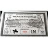 Image 2 : PROFILES IN COURAGE 4 - .999 SILVER 1OZT