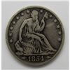 Image 1 : 1854-O ARROWS SEATED HALF DOLLAR