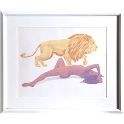 Mel Ramos, Leo, Serigraph