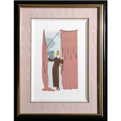 Erte, Cloudy Morning, Serigraph