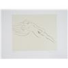 Image 1 : Reuben Nakian, Leda and the Swan - 3 (Black), Etching with Chine Colle