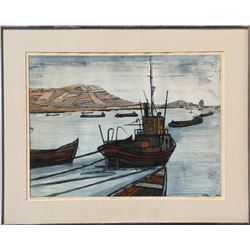 Hans Behrens, Rheinland, Woodcut