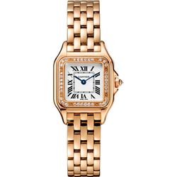 Cartier RG Small Panther with Diamond Bezel Model #WJPN0008