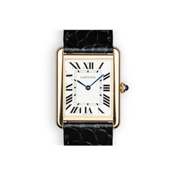 Cartier Tank Solo SS/YG Large Model #W5200004