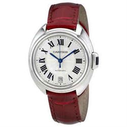 Cartier Cle 35MM SS on Strap Model #WSCL0017
