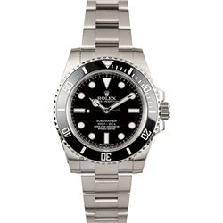 Rolex Model # 114060 Rolex No Date Submariner