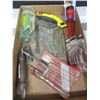 Image 1 : Assortment of Tools / Puller Set / Flashlight / Stanley Knife / Spade bit set