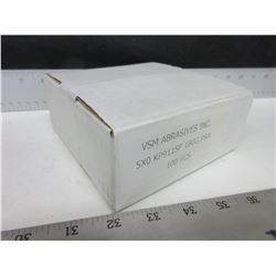 New case of 5" round Sandpaper disk 180 grit PSA/ 100 pieces