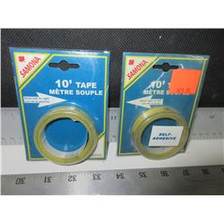 2 New 10 ft Self-Adhesive Measuring Tape / great for Table Saw/Chop Saw